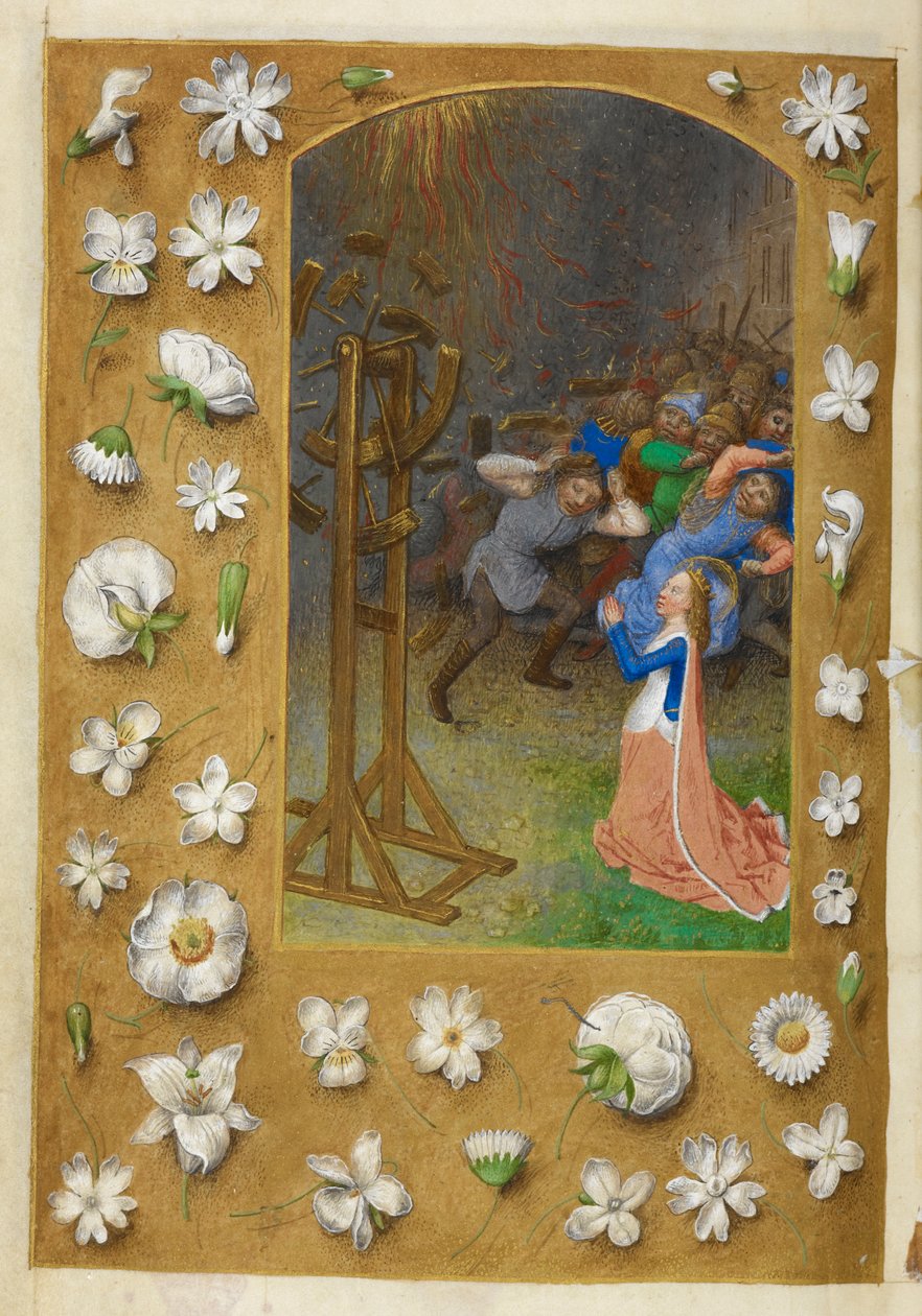 The martyrdom of Saint Catherine