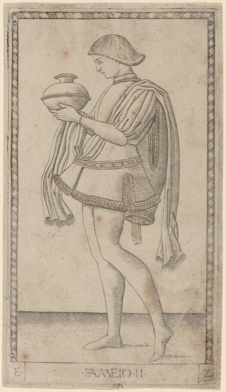 Servant by Master of the E-Series Tarocchi