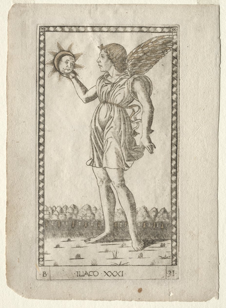 Genius of the Sun (from the Tarocchi, series B: Cosmic Principles & Virtues, #31) by Master of the E Series Tarocchi