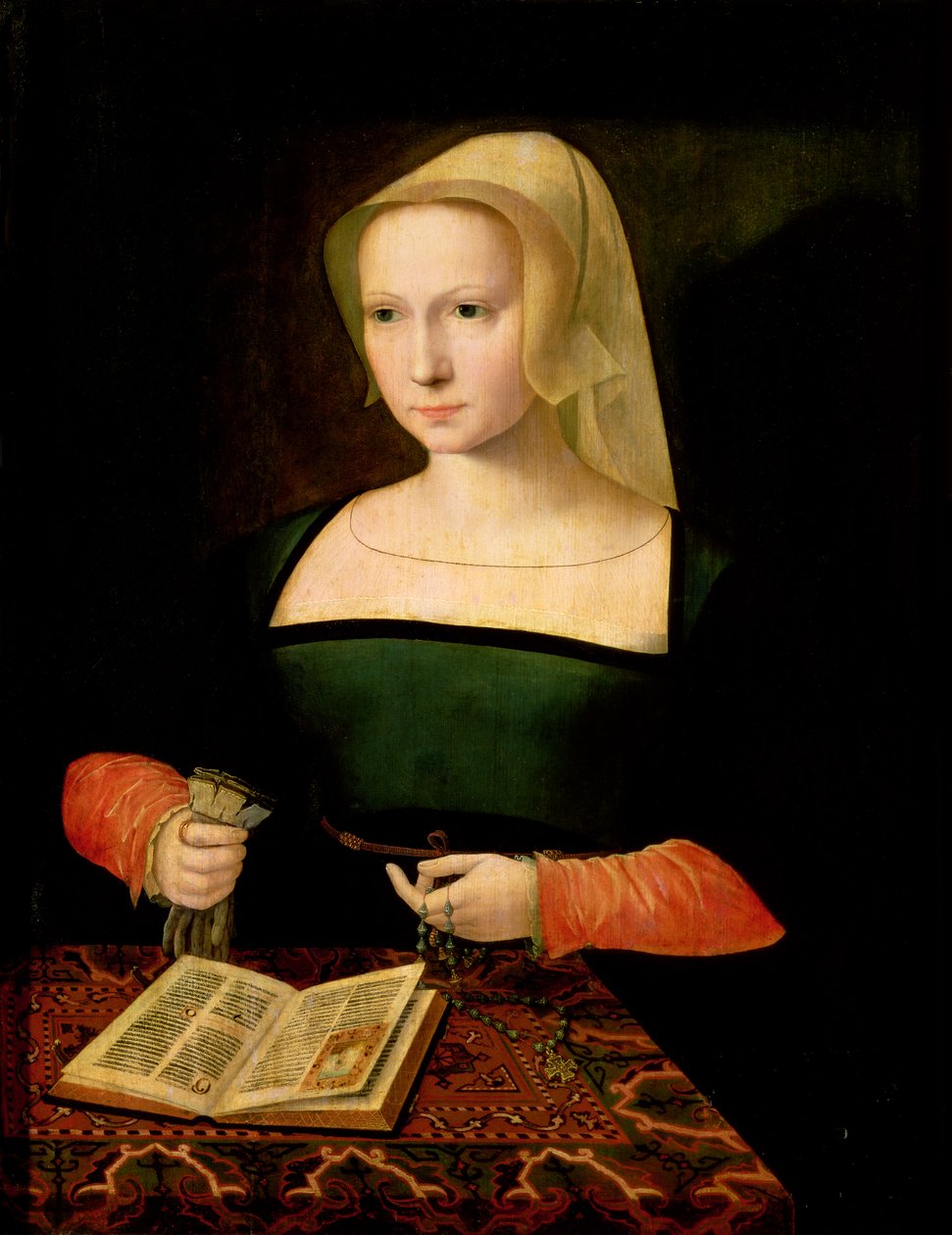 Portrait of a Young Woman by Master of the Female Half Lengths