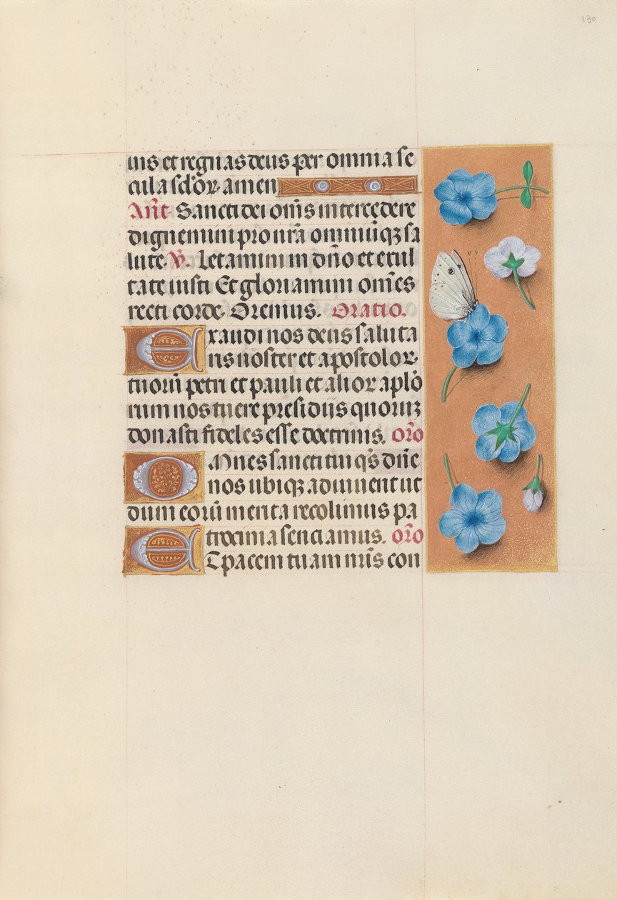 Hours of Queen Isabella the Catholic, Queen of Spain: Fol. 130r, c. 1500 by Master of the First Prayerbook of Maximillian