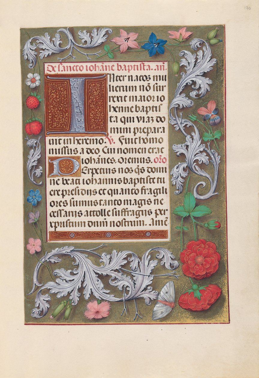 Hours of Queen Isabella the Catholic, Queen of Spain: Fol. 170r, c. 1500