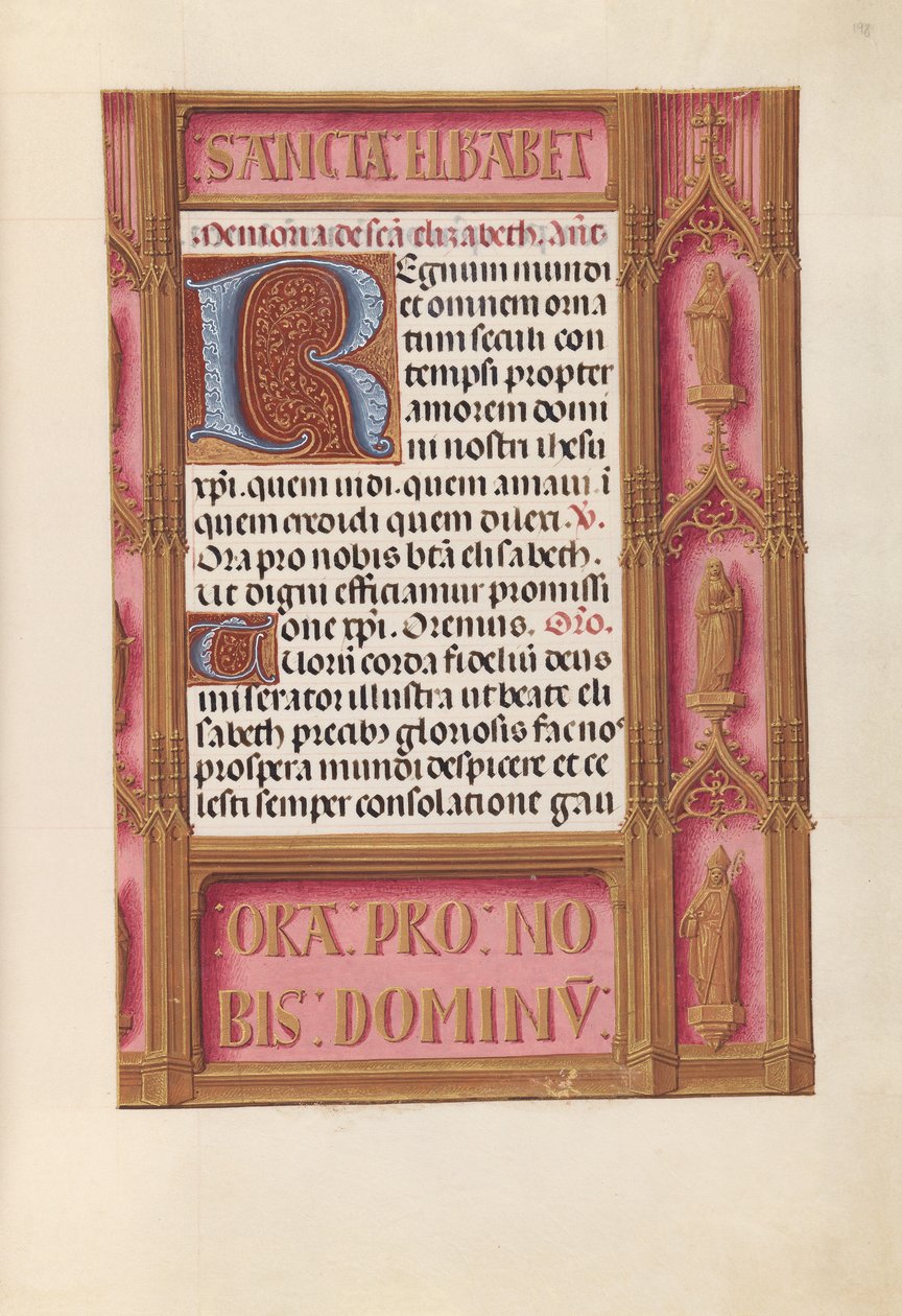 Hours of Queen Isabella the Catholic, Queen of Spain: Fol. 198r by Master of the First Prayerbook of Maximillian