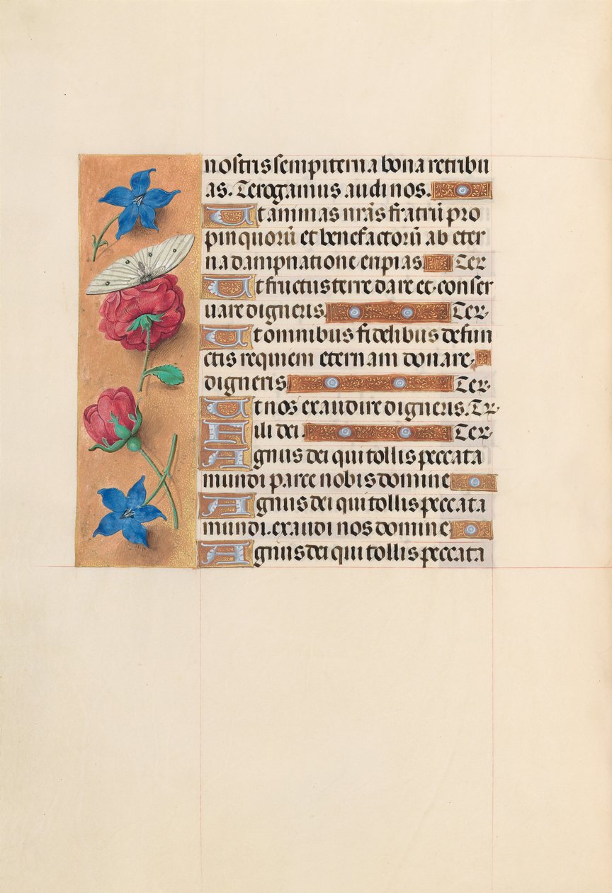 Hours of Queen Isabella the Catholic, Queen of Spain: Fol. 214v by Master of the First Prayerbook of Maximillian