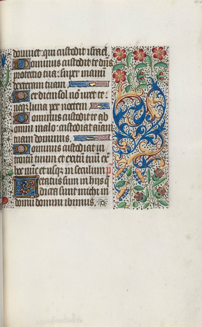 Book of Hours Use of Rouen: fol. 62r, c. 1470 by Master of the Geneva Latini
