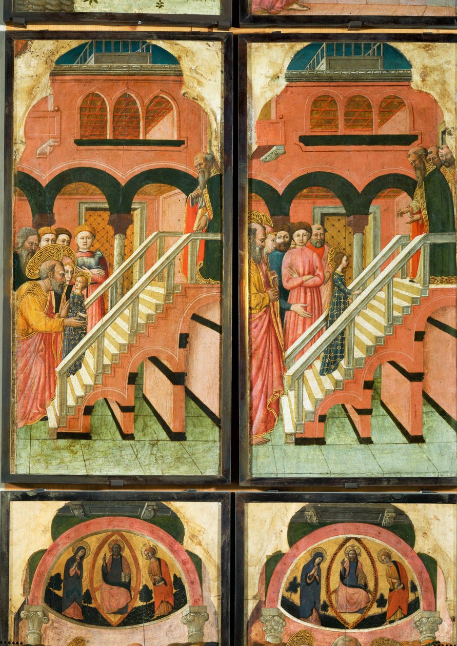 12 Scenes from the Life of the Virgin by Master of the Life of Virgin Mary