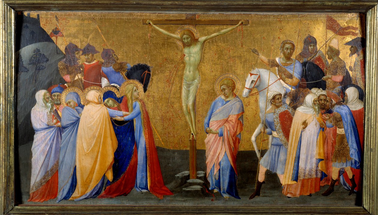 The Crucifixion by Master of the Madonna of San Pietro of Ovila