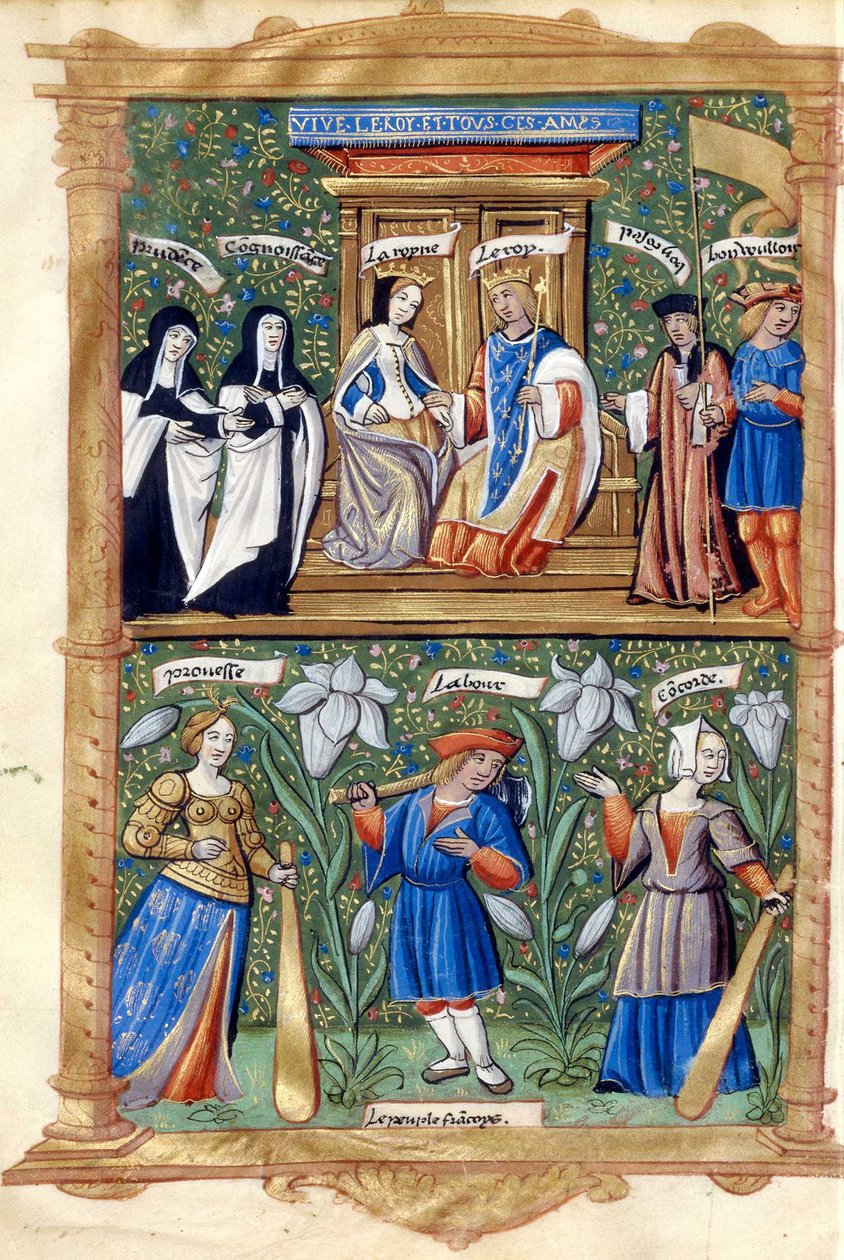 The Coronation and Entry of Madame Claude, Queen of France by Master of the Paris Entries