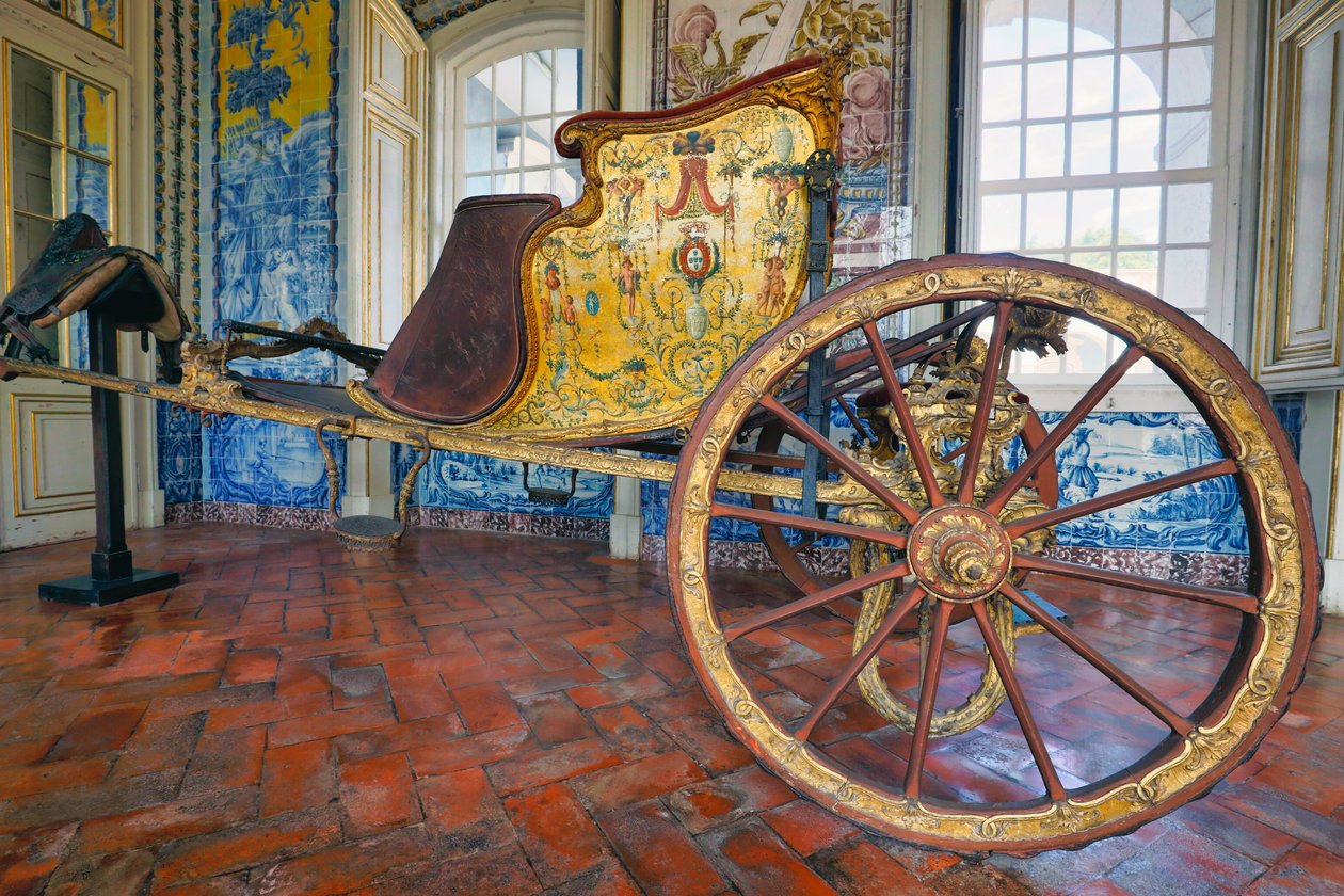 Queluz Palace, Queluz, Portugal. Decorated Carriage, 2020 by Mateus Vicente de Oliveira