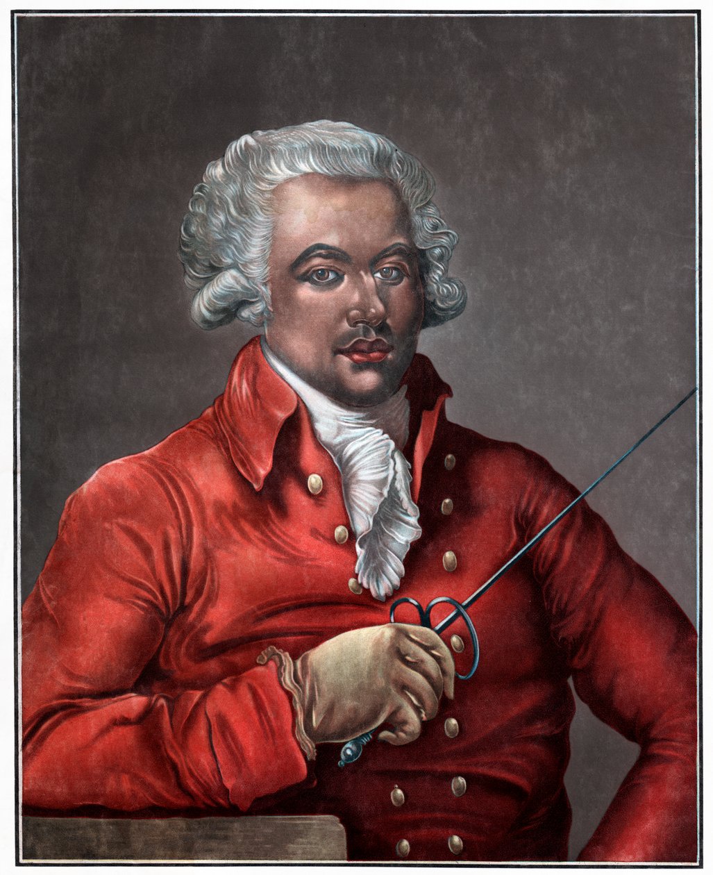 Chevalier de Saint George by Mather (after) Brown