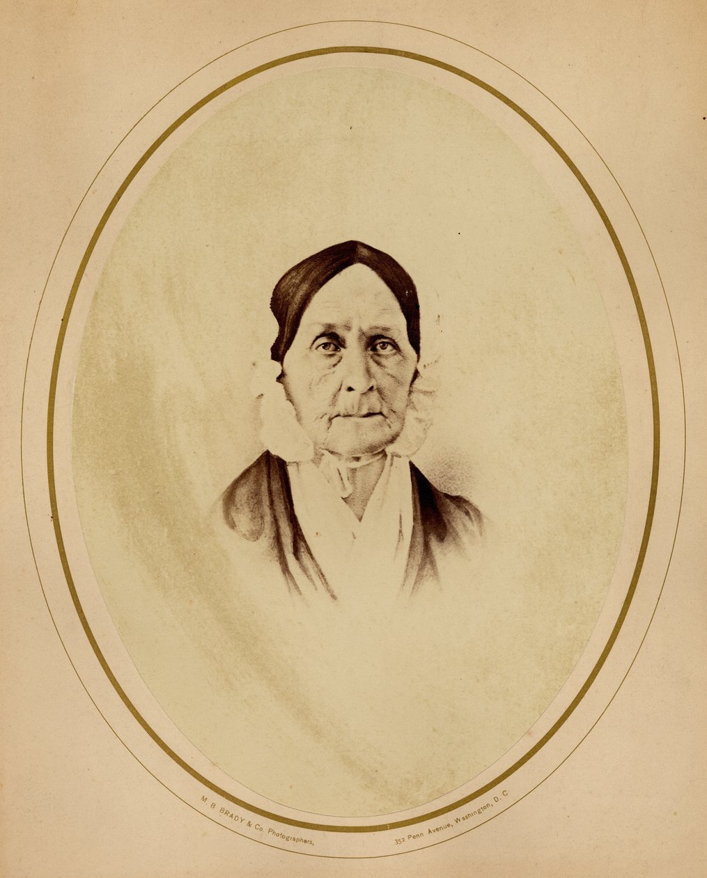 Barbara Frietchie, Unionist During Civil War by Mathew B. Brady