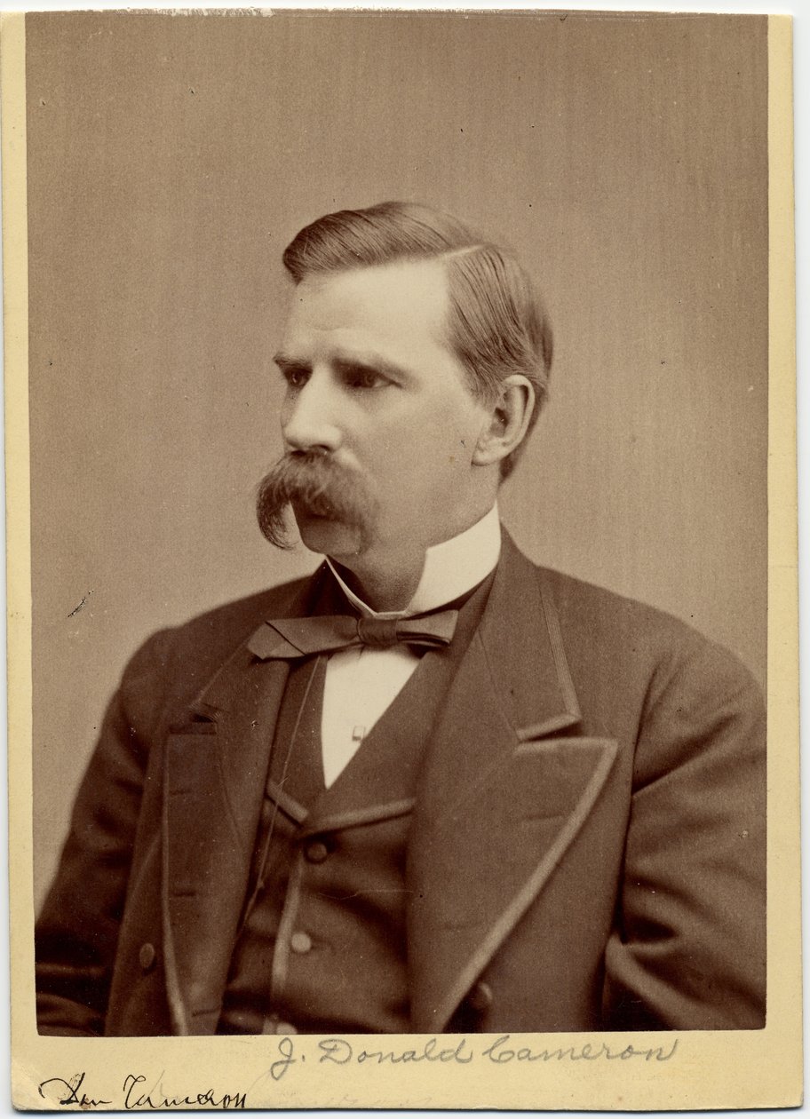 James Donald Cameron, American Politician, 32nd US Secretary of State by Mathew B. Brady
