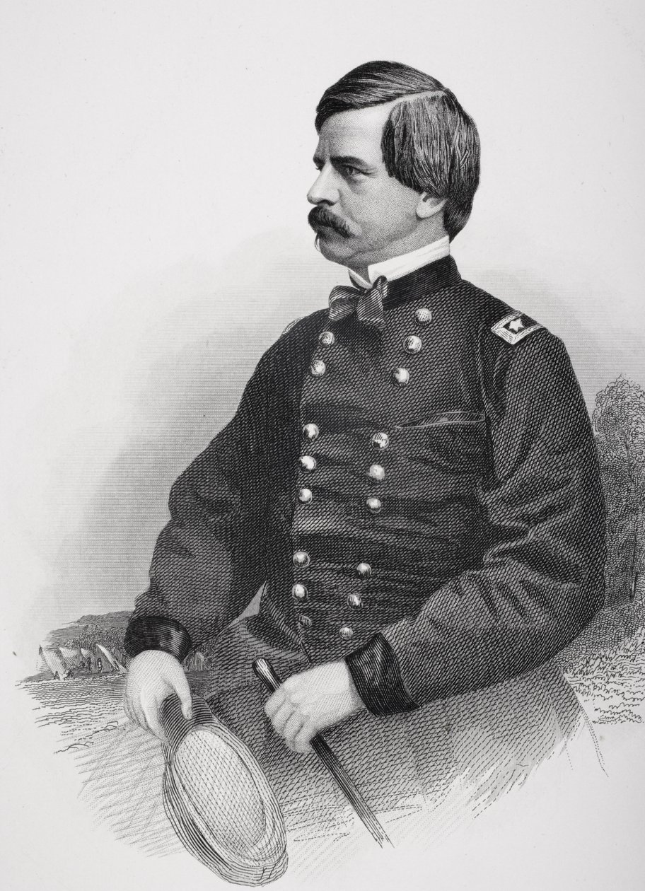 Portrait of Nathaniel Prentiss Banks (1816-94) by Mathew B. Brady