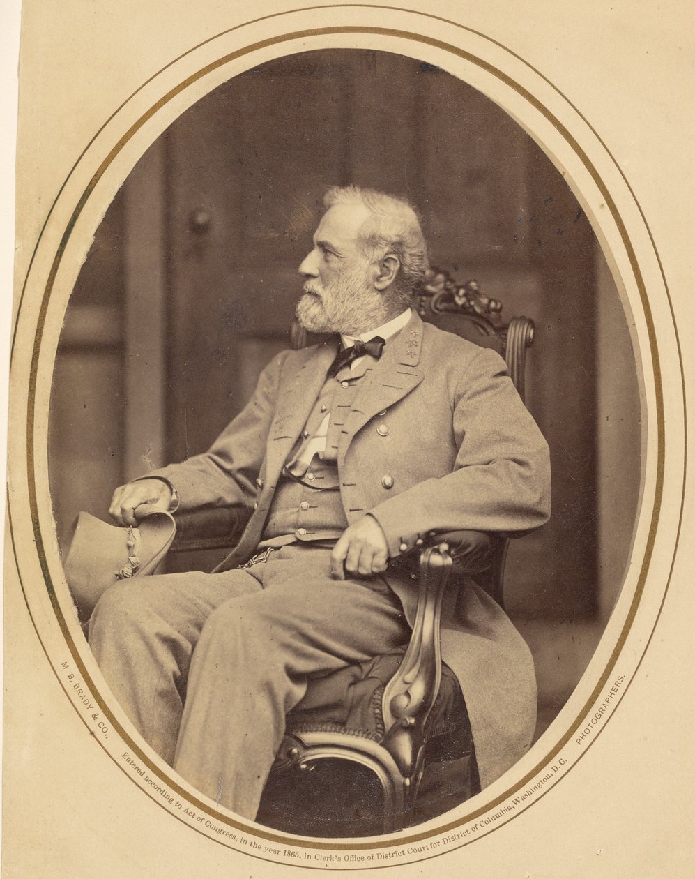 Robert E. Lee by Mathew B. Brady