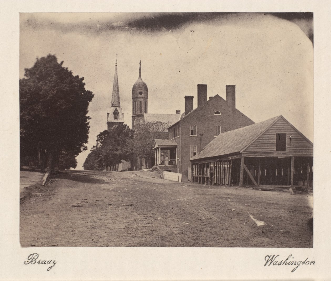 Second Corps Hospital, Washington, D.C. by Mathew B. Brady