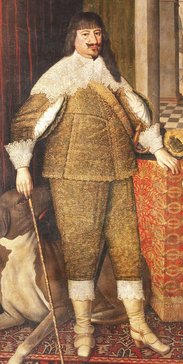 Portrait of George William, Elector of Brandenburg (detail) by Mathias Czwiczek
