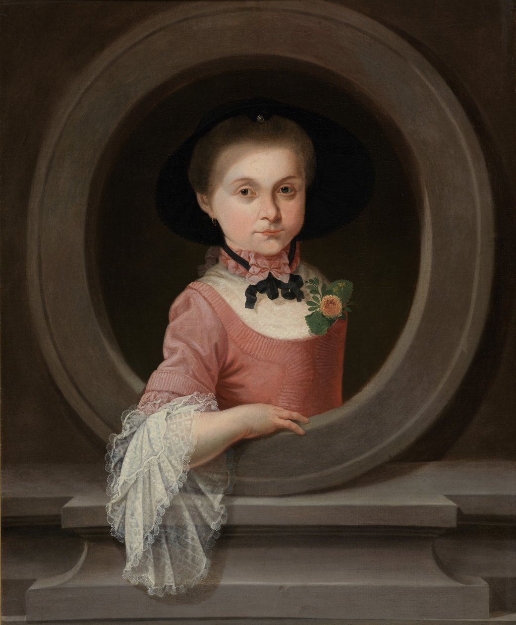 Portrait of a Girl by Mathias de Visch