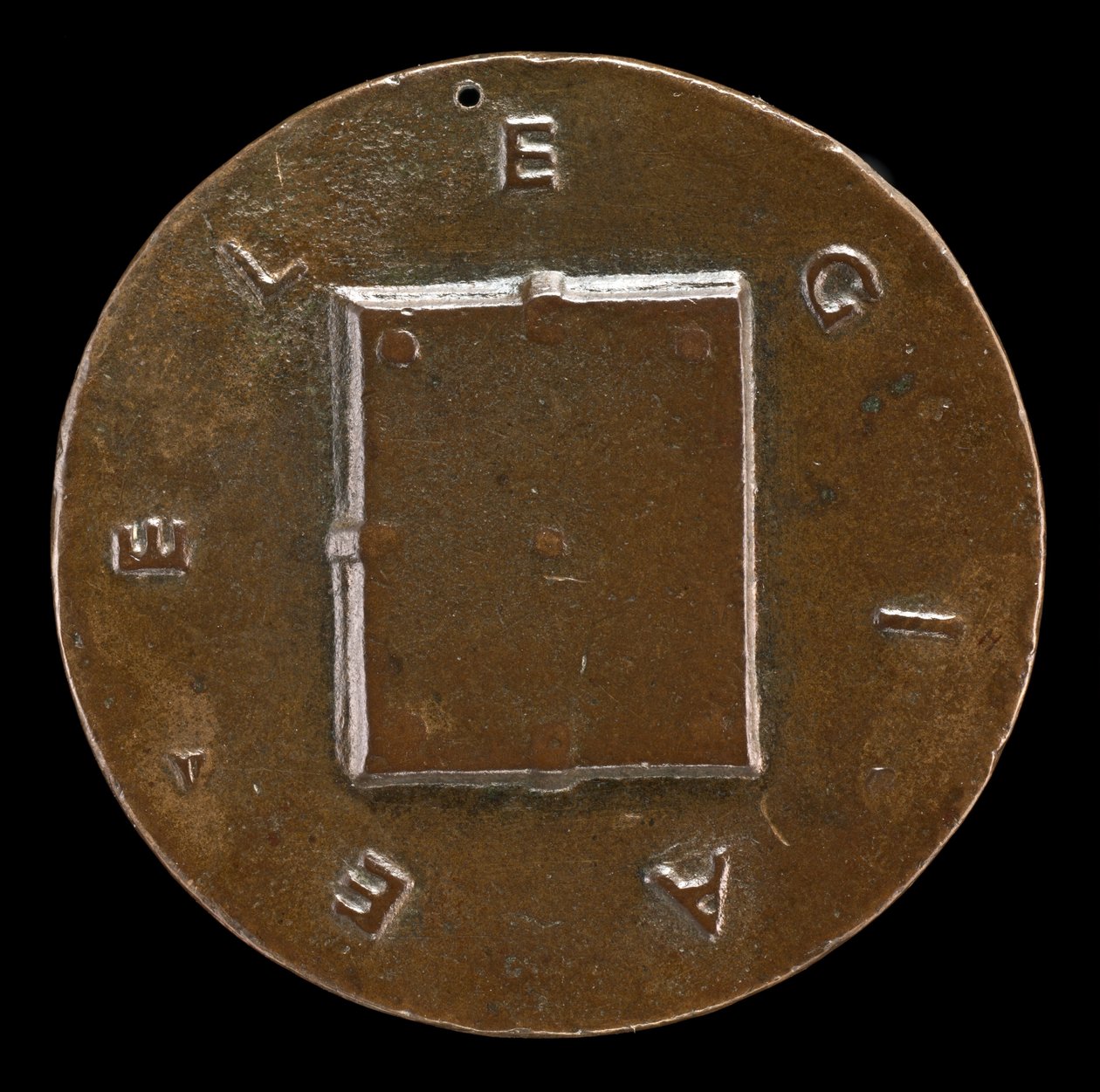 Closed Book [reverse], c. 1446 by Matteo di Andrea de Pasti
