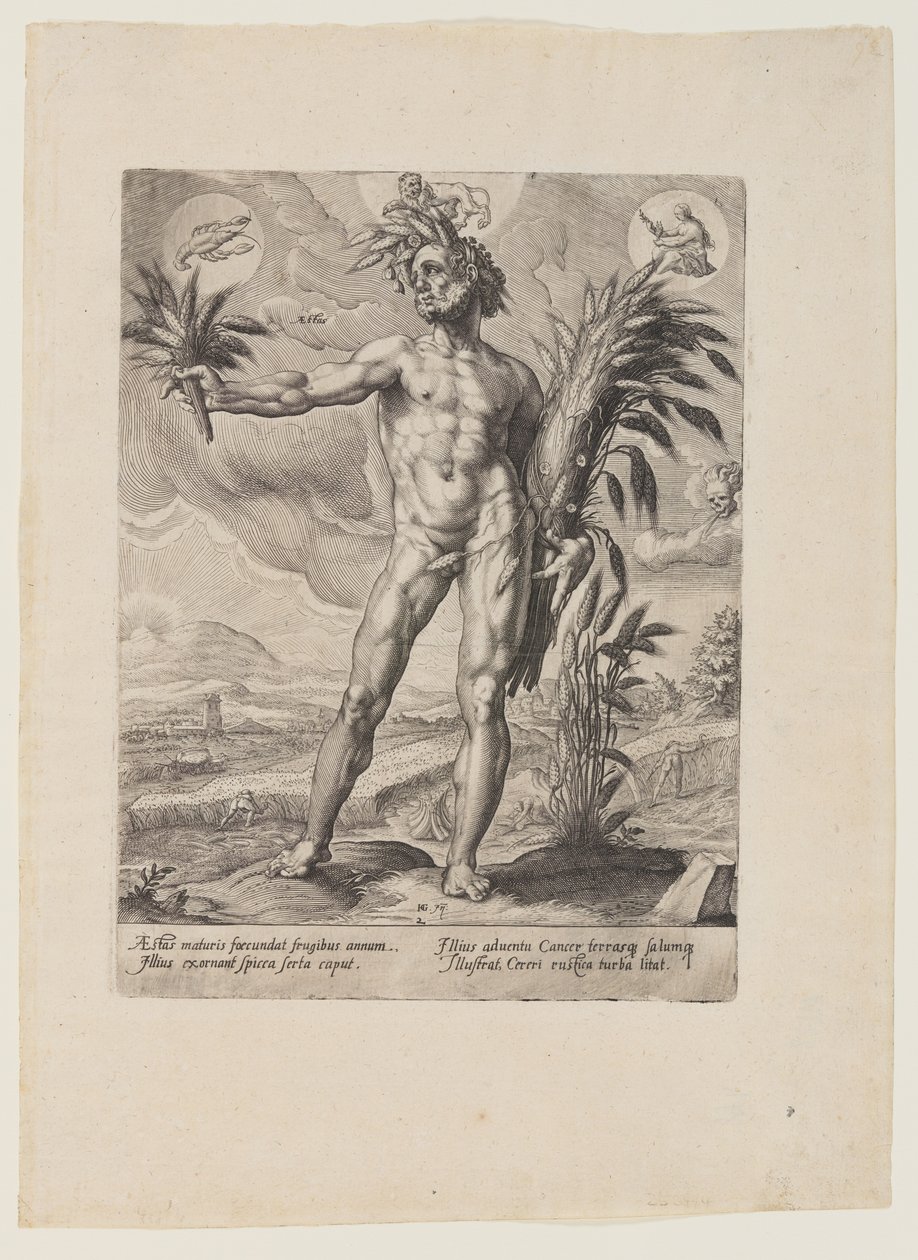 Summer, from The Four Seasons by Matthaus Greuter