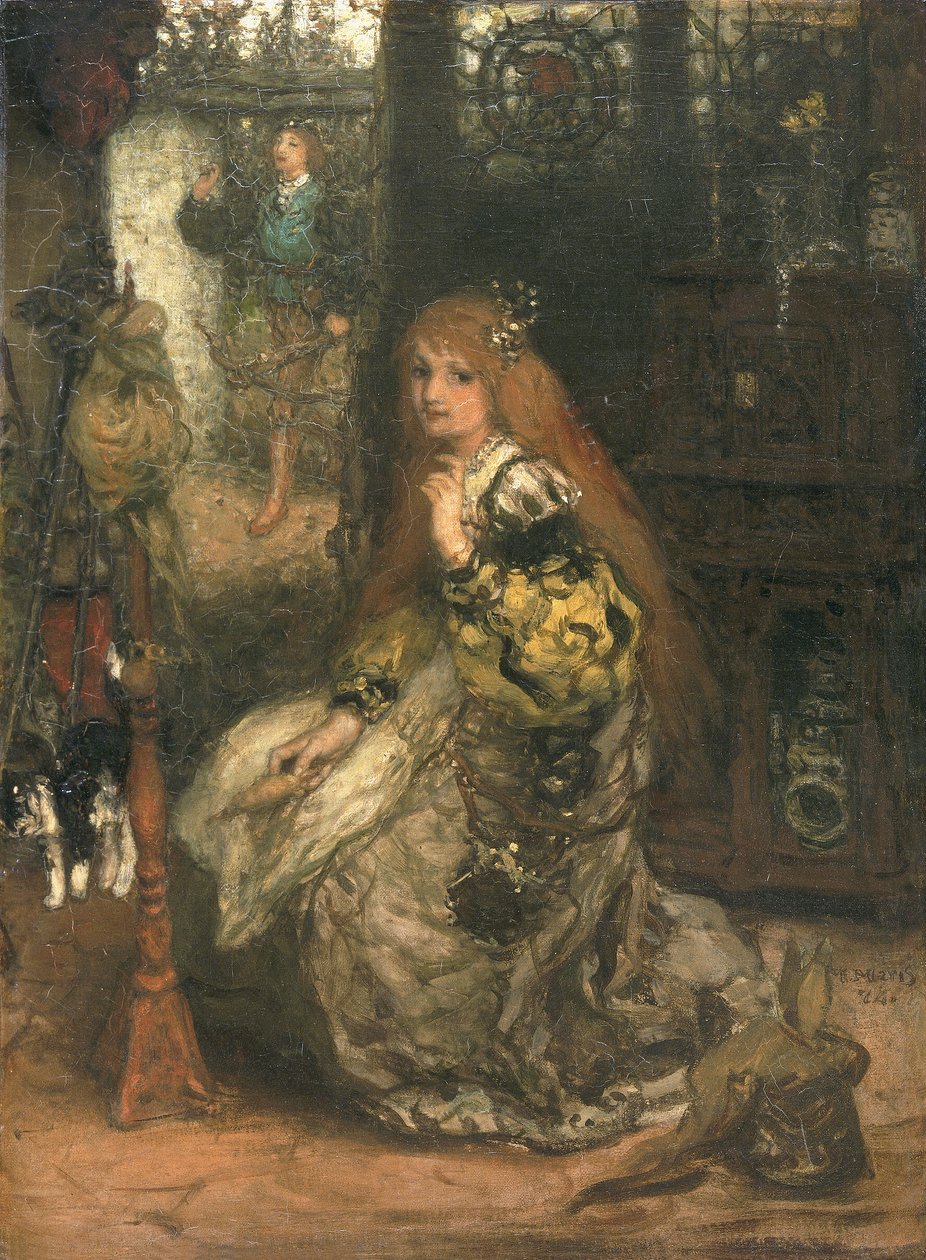 He is Coming by Matthijs Maris