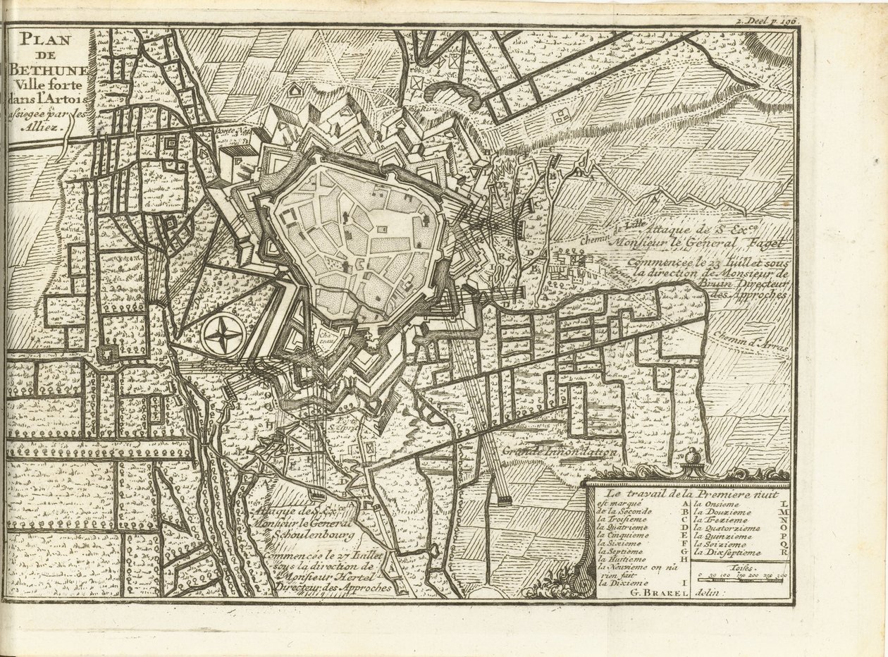 Siege of Béthune, 1710 by Matthijs Pool (possibly)