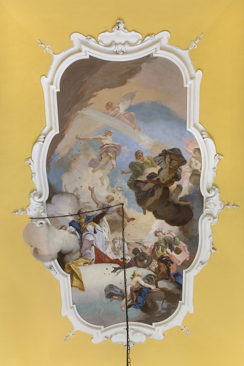 Jupiter and the Four Continents by Mattia Bortoloni