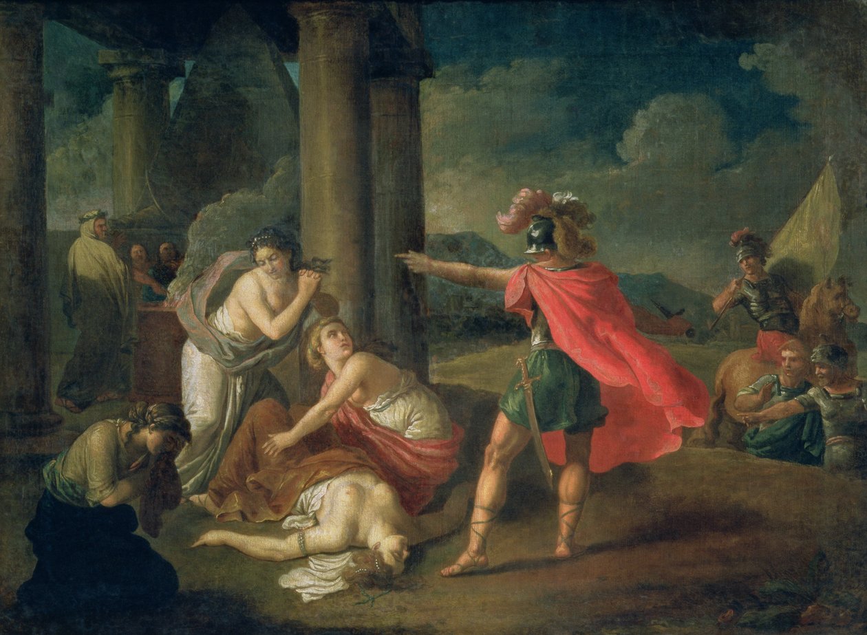 The Death of Camilla, Sister of Horatius, 1787