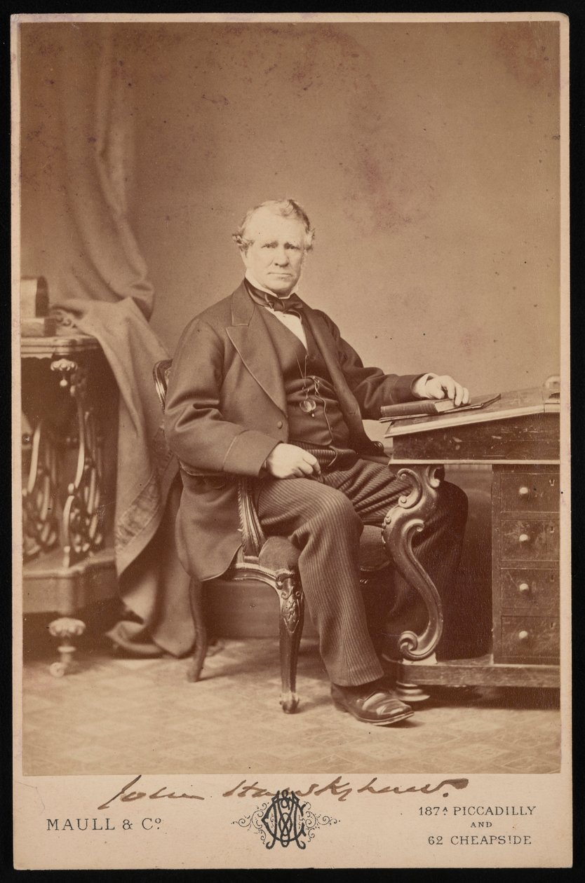 Portrait of John Hawkshaw by Maull and Co
