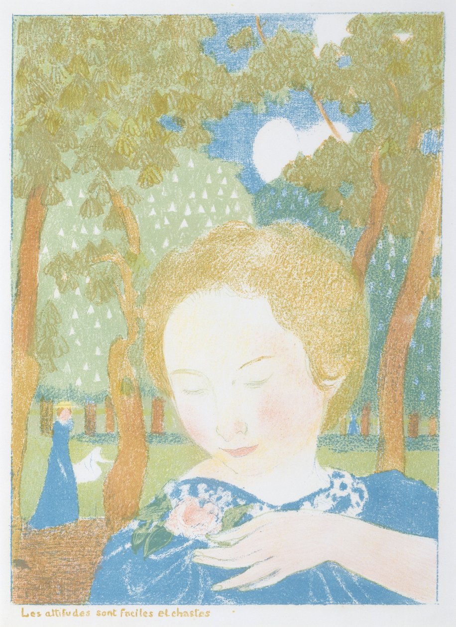Attitudes are Simple and Chaste from the series Love by Maurice Denis