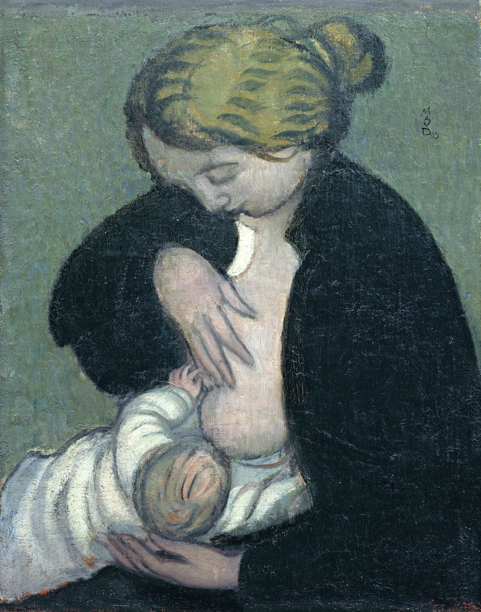 Mother in a Black Shirt by Maurice Denis