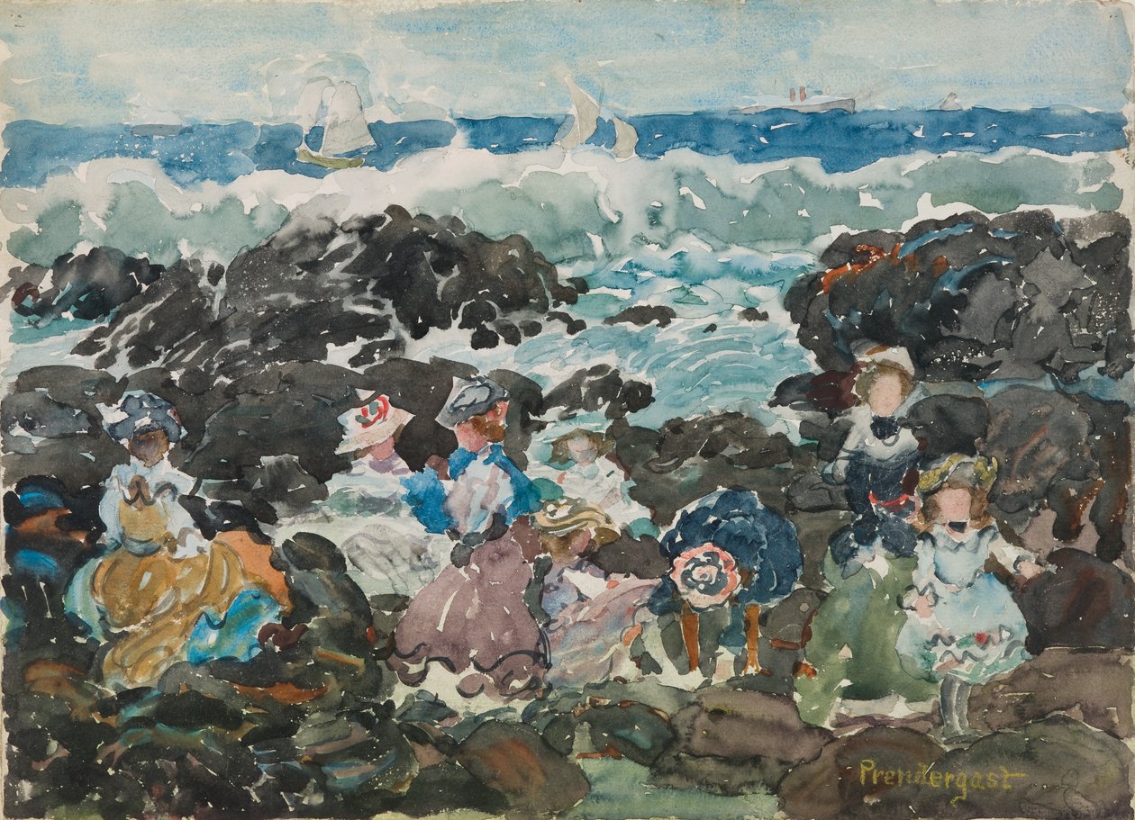 Surf, Cohasset by Maurice Brazil Prendergast