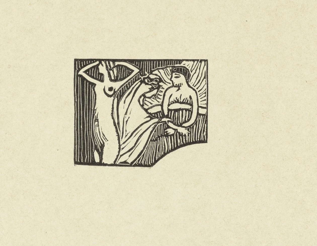 Illustration for a Poem from the Poetry Collection Sagesse by Paul Verlaine by Maurice Denis