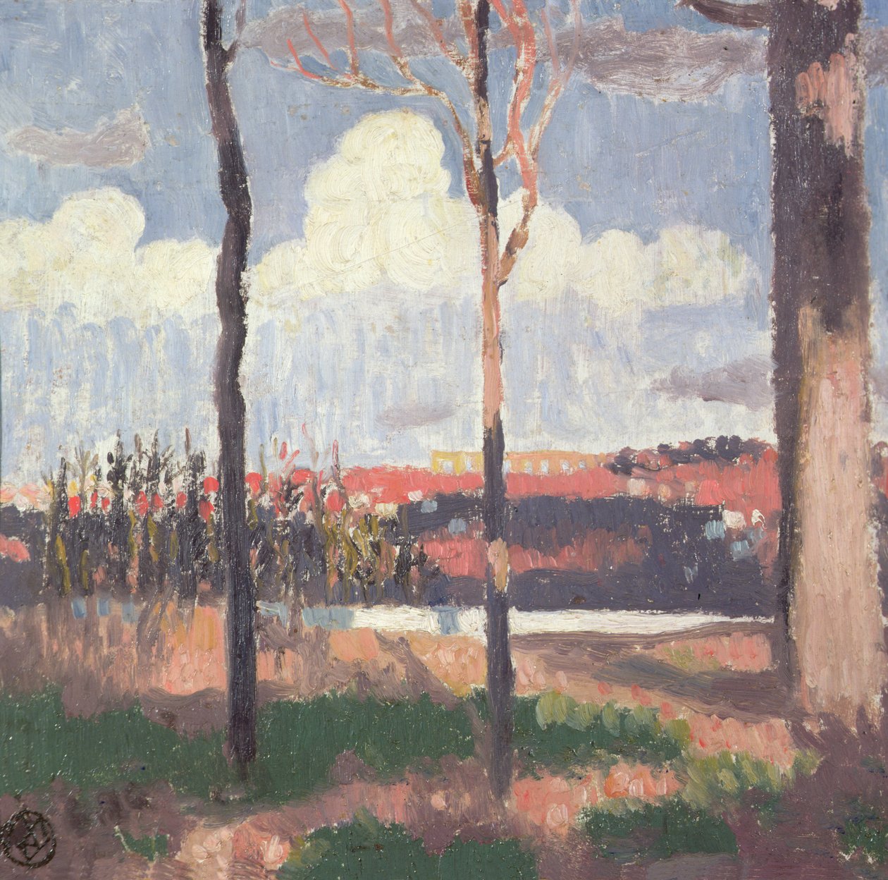 Marly Aqueduct seen from Pecq by Maurice Denis