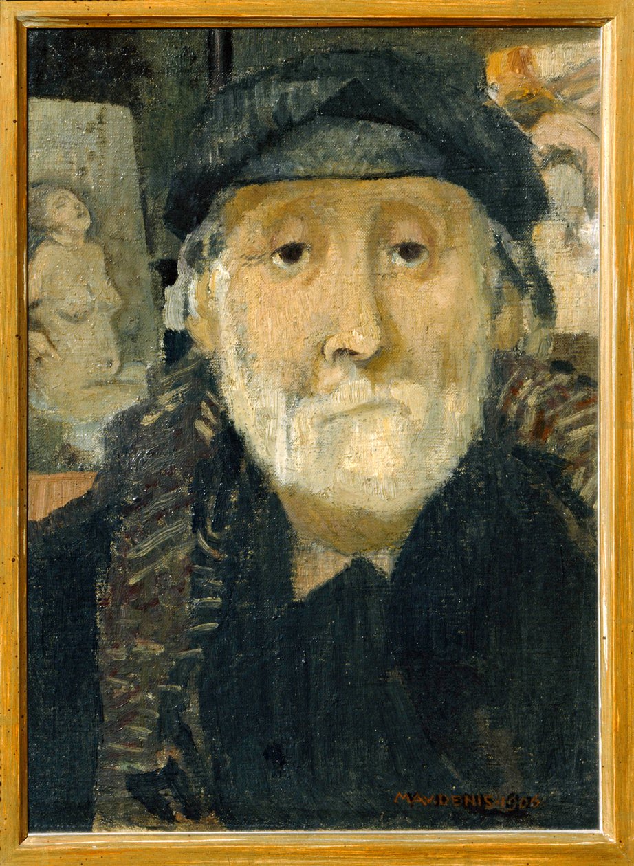 Portrait of Painter Degas by Maurice Denis