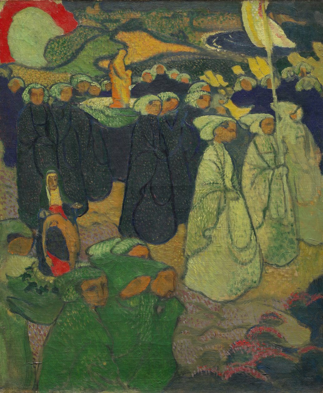 Procession or Pardon at Perros-Guirec by Maurice Denis