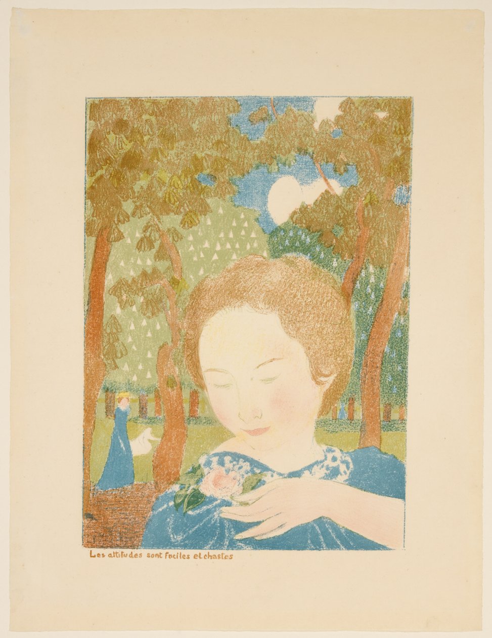 These are Easy and Chaste Attitudes by Maurice Denis