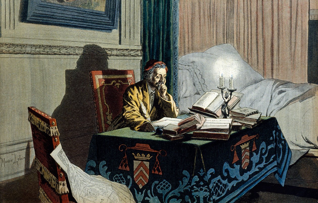 History of France: Cardinal Richelieu by Maurice Leloir