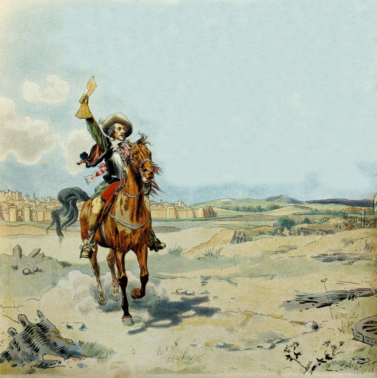 Jules Mazarin by Maurice Leloir