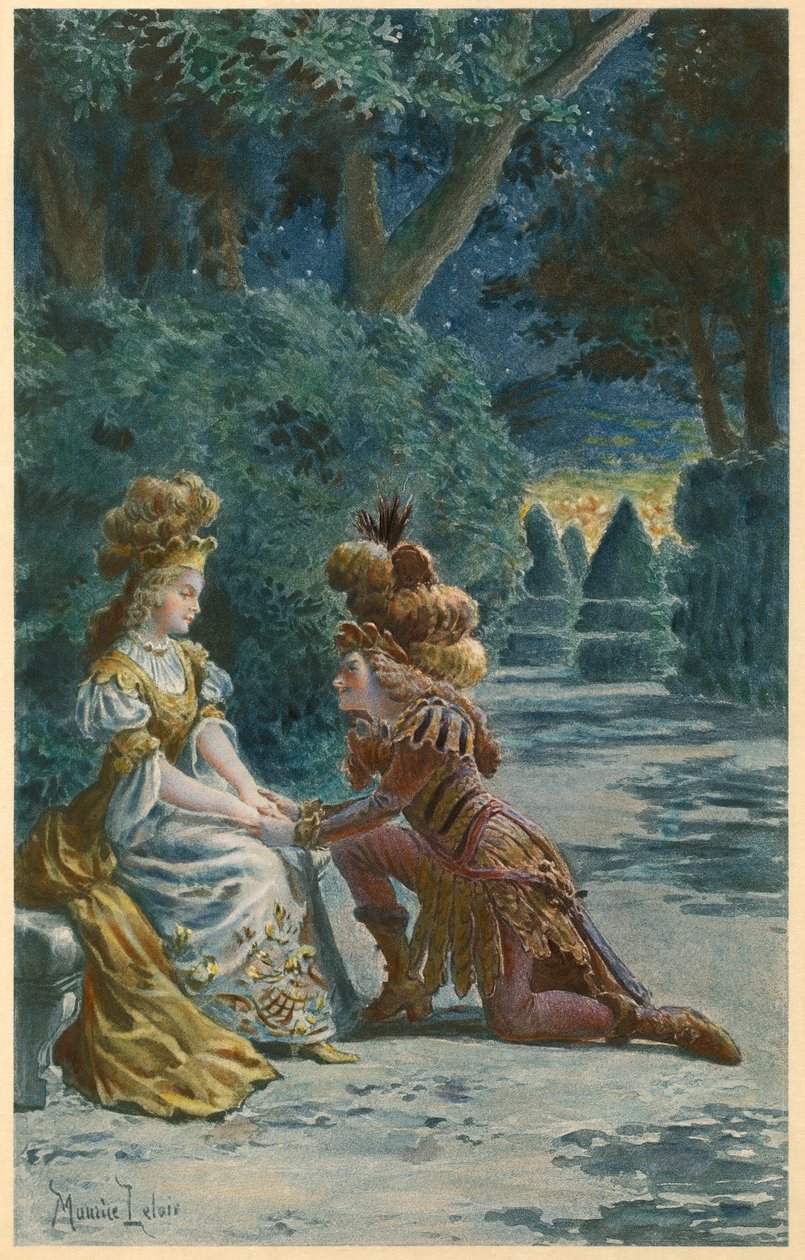 The Pleasures of the Enchanted Island (illustration) by Maurice Leloir