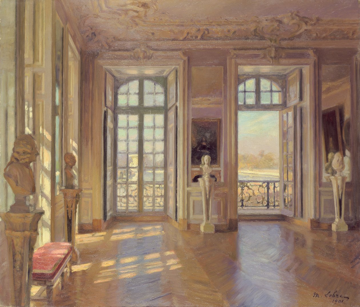 Hall of the Dauphin at Versailles by Maurice Lobre