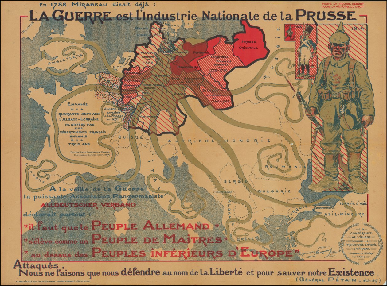 In 1788 Mirabeau already said - War is the National Industry of Prussia by Maurice Neumont