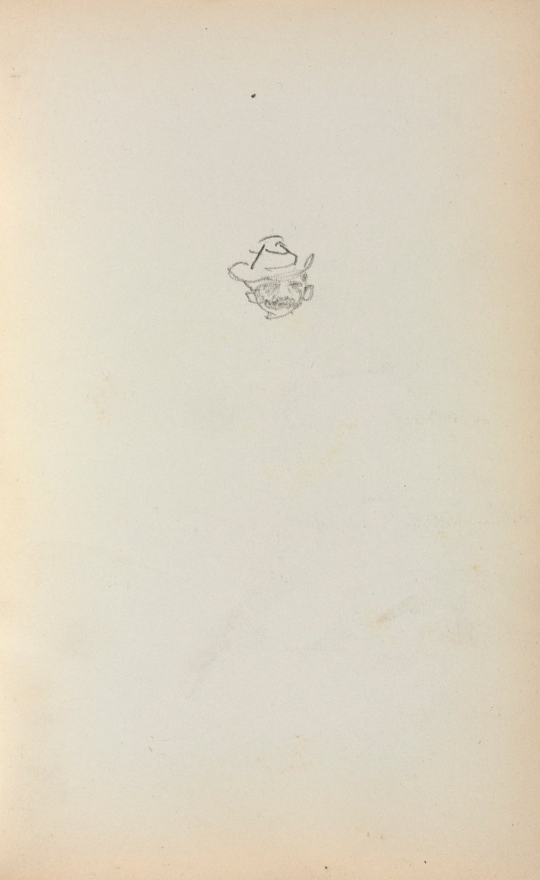 Italian Sketchbook: Head of a Man by Maurice Prendergast