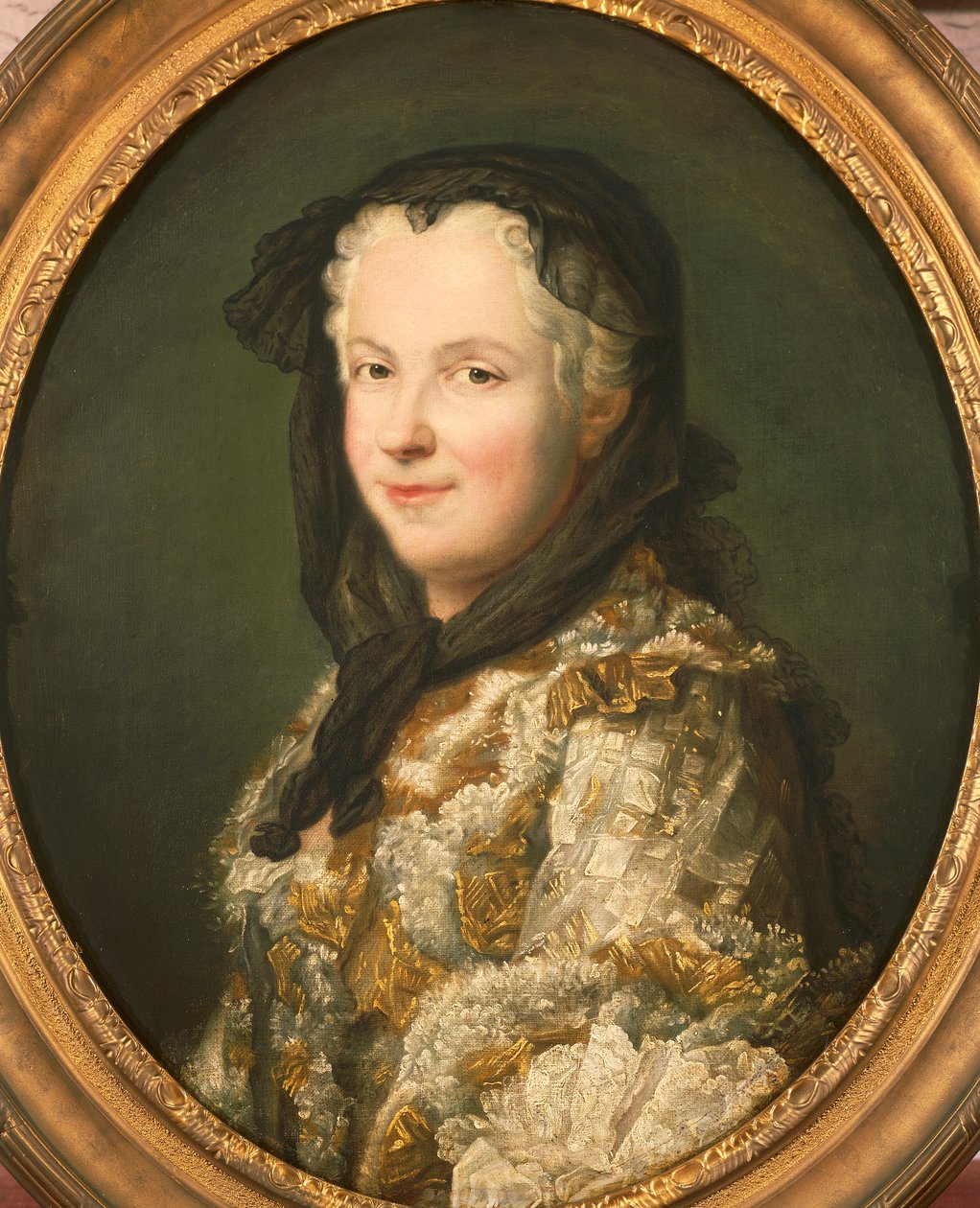 Portrait of Maria Leszczynska by Maurice Quentin de La Tour