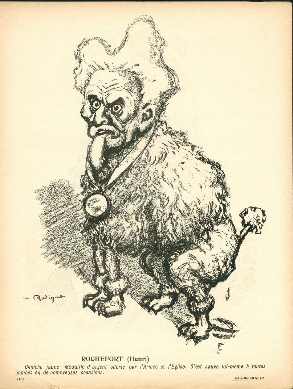 The Butter Plate, number 191, Satirical in Colors by Maurice Radiguet
