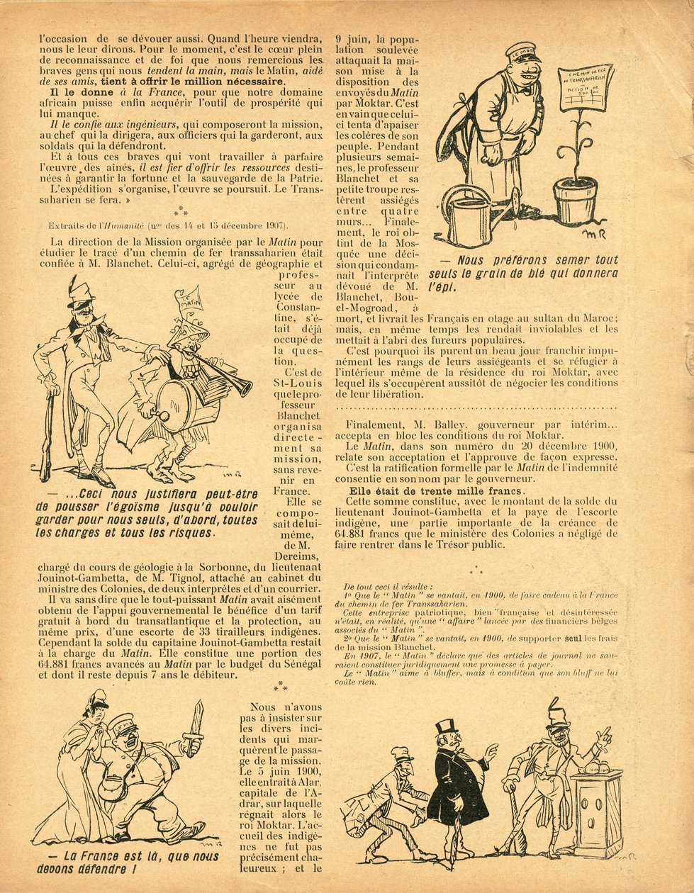 The Butter Plate, number 353, Satirical in Colors by Maurice Radiguet
