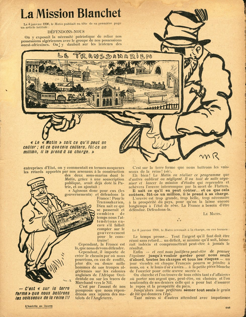 The Butter Plate, number 353, Satirical in Colors by Maurice Radiguet