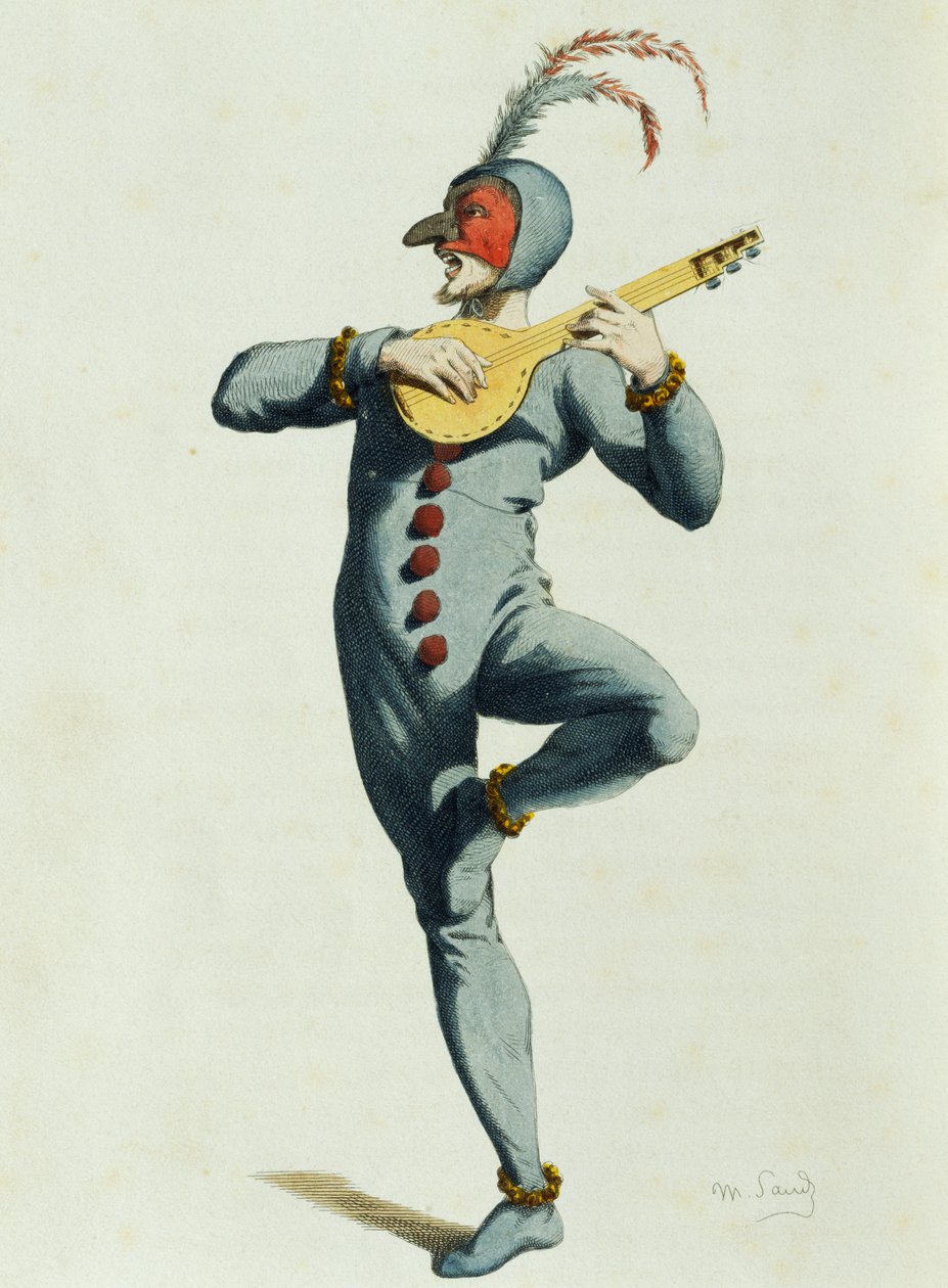 Coviello in 1550 by Maurice Sand