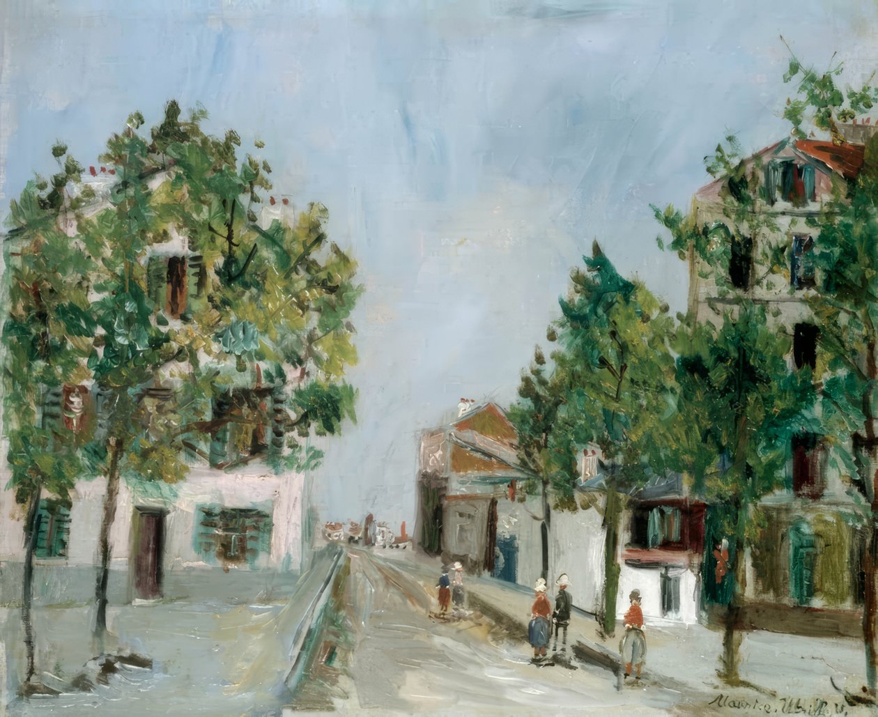 Bourg-la-Reine by Maurice Utrillo