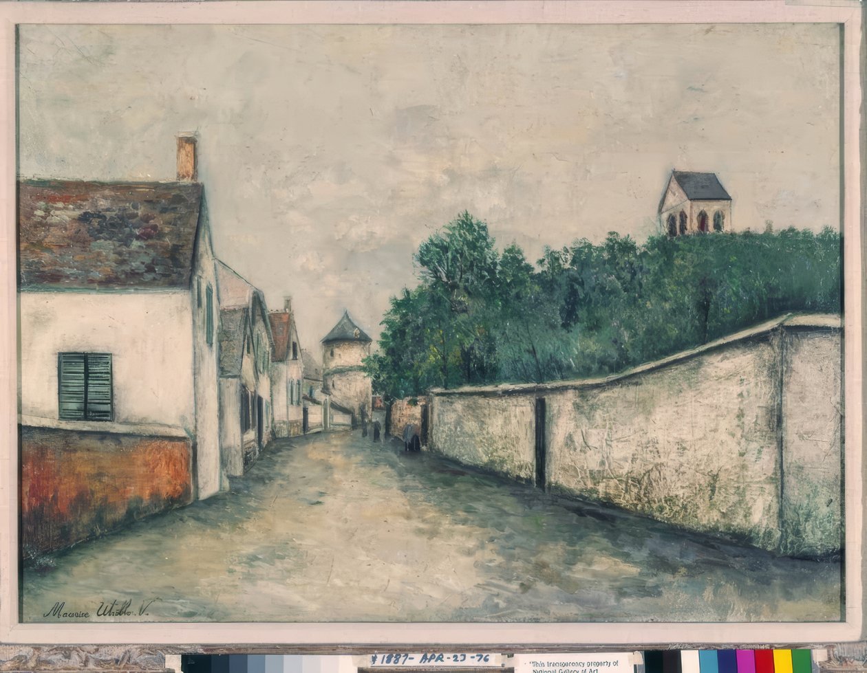 Marizy-Saint-Geneviève by Maurice Utrillo