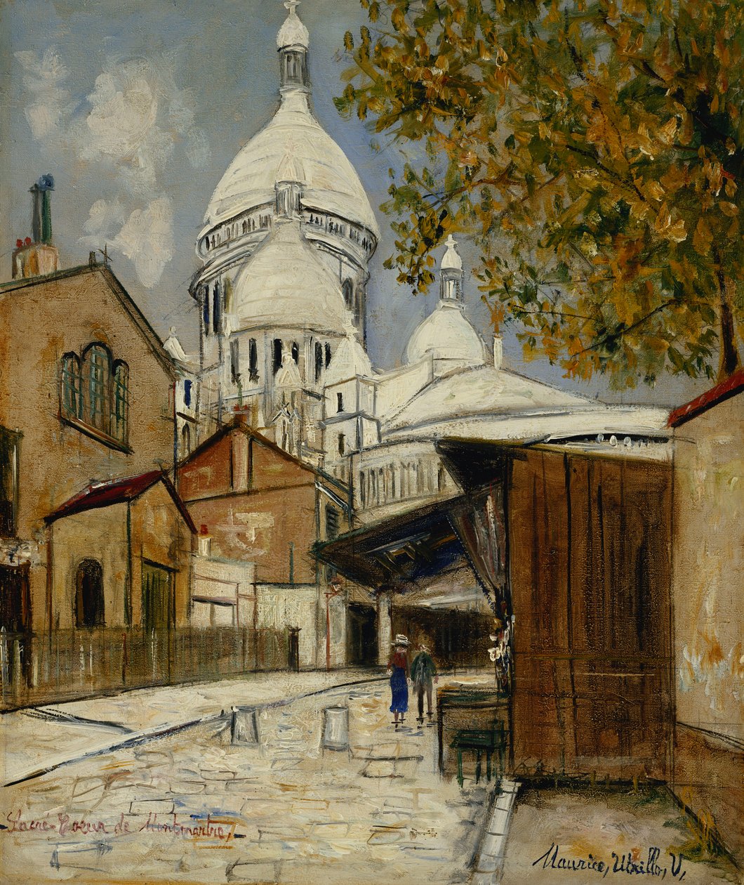 Sacre-Coeur de Montmartre by Maurice Utrillo